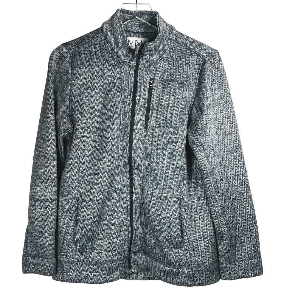 Andrew‎ Marc Marc New York Herringbone Knit Jacket